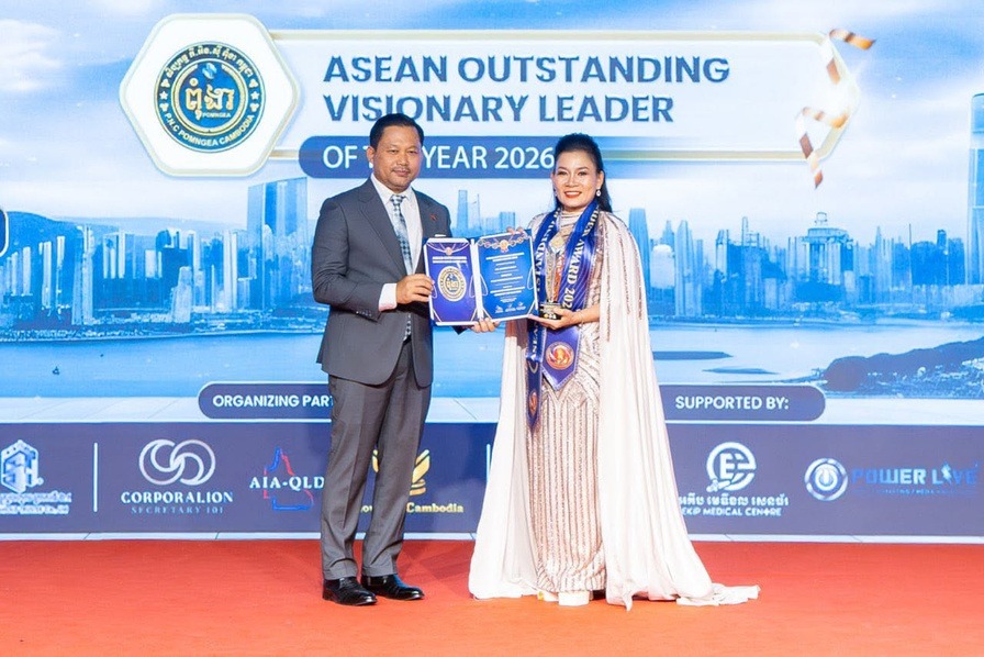 ASEAN Outstanding Business Leader Award 2026 recognition photo 4