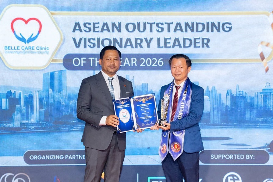 ASEAN Outstanding Business Leader Award 2026 recognition photo 6