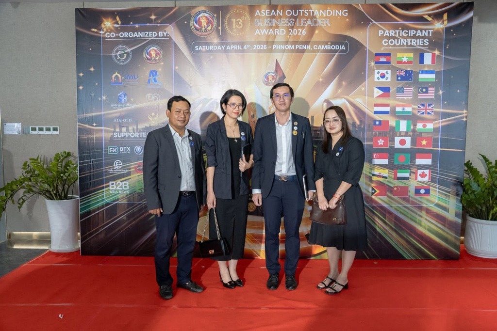 ASEAN Outstanding Business Leader Award 2026 recognition photo 7