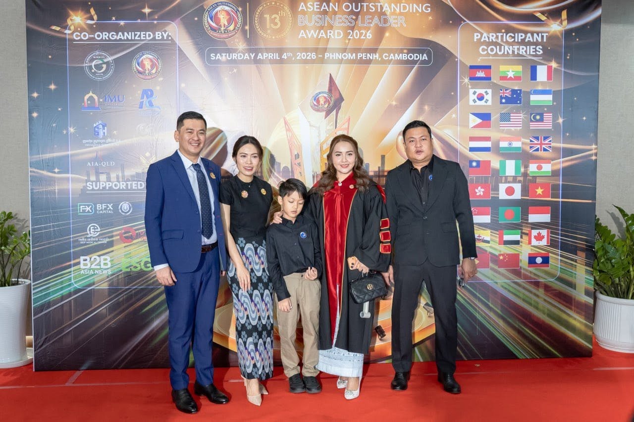 ASEAN Outstanding Business Leader Award 2026 recognition photo 8