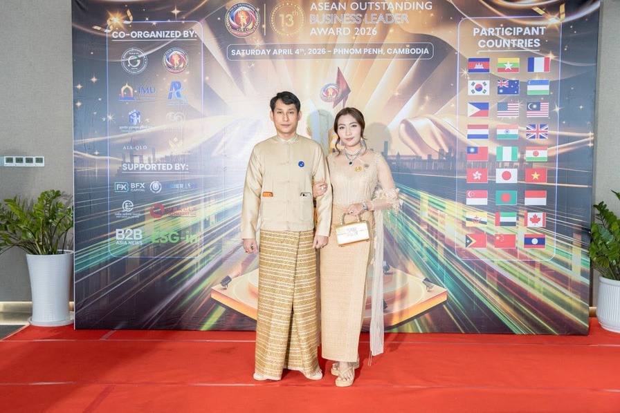 ASEAN Outstanding Business Leader Award 2026 recognition photo 10