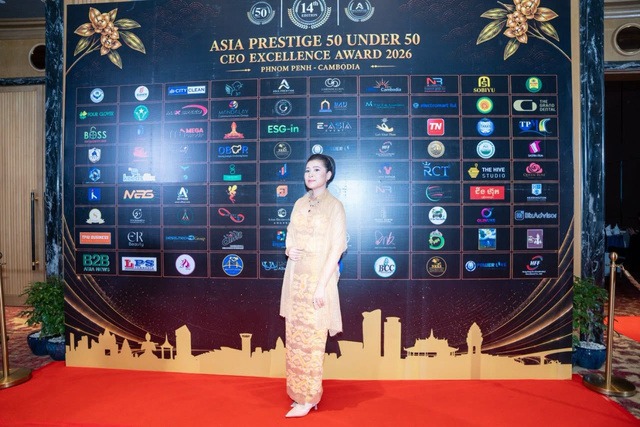 Asia Prestige 50 Under 50 CEO Excellence Award 2026 recognition photo 5