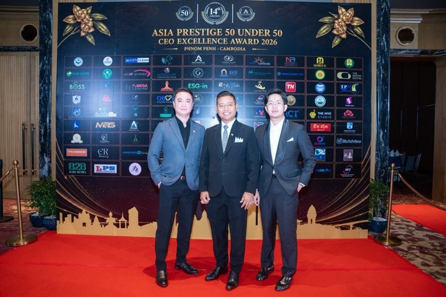Asia Prestige 50 Under 50 CEO Excellence Award 2026 recognition photo 7