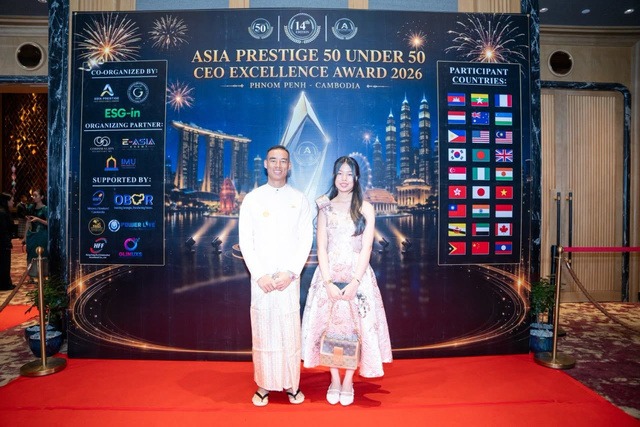 Asia Prestige 50 Under 50 CEO Excellence Award 2026 recognition photo 10
