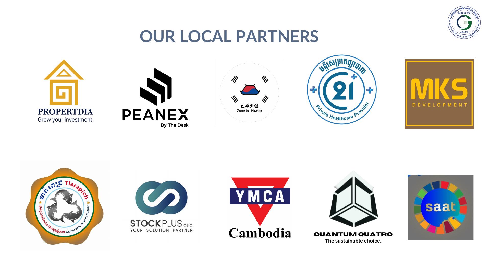 Local partners from official GE1% profile