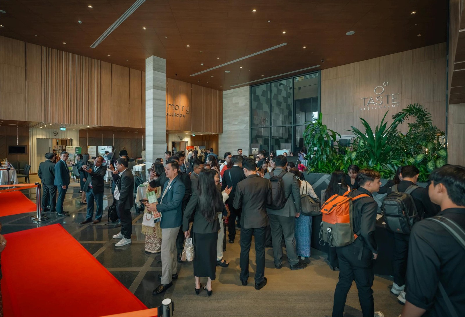 Business networking floor