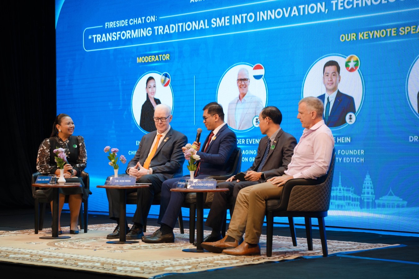 CEO forum panel moderation
